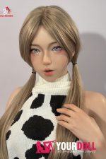 DOLLSENIOR 凛纱(Linsha) 165cm Bカップ リアルな肌質感付き ノーマル肌 フルシリコン 顎機能付き リアル彼女 ラブドール - 画像 (4)