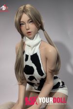 DOLLSENIOR 凛纱(Linsha) 165cm Bカップ リアルな肌質感付き ノーマル肌 フルシリコン 顎機能付き リアル彼女 ラブドール - 画像 (8)