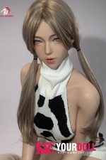 DOLLSENIOR 凛纱(Linsha) 165cm Bカップ リアルな肌質感付き ノーマル肌 フルシリコン 顎機能付き リアル彼女 ラブドール - 画像 (2)
