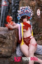 DOLLSENIOR 舞雪(Wuxue) 170cm Gカップ リアルな肌質感付き ノーマル肌 フルシリコン 顎機能付き 新年スペシャル 艶美 ラブドール - 画像 (13)