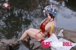 DOLLSENIOR 舞雪(Wuxue) 170cm Gカップ リアルな肌質感付き ノーマル肌 フルシリコン 顎機能付き 新年スペシャル 艶美 ラブドール - 画像 (27)