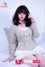 DOLLSENIOR 霓裳(Nichang) 165cm Bカップ リアルな肌質感付き ノーマル肌 フルシリコン 顎機能付き 貧乳 リアル彼女 ラブドール - 画像 (9)