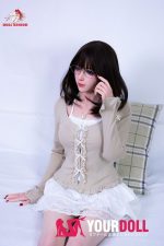 DOLLSENIOR 霓裳(Nichang) 165cm Bカップ リアルな肌質感付き ノーマル肌 フルシリコン 顎機能付き 貧乳 リアル彼女 ラブドール - 画像 (7)