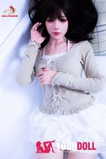 DOLLSENIOR 霓裳(Nichang) 165cm Bカップ リアルな肌質感付き ノーマル肌 フルシリコン 顎機能付き 貧乳 リアル彼女 ラブドール - 画像 (5)