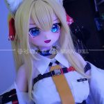 GUAVADOLL DM02 147cm Cカップ ノーマル肌 デカールメイク ビニール製のヘッド ケモ耳 エロ アニメドール