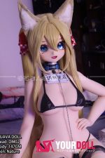 GUAVADOLL DM02 147cm Cカップ ノーマル肌 デカールメイク ビニール製のヘッド ケモ耳 エロ アニメドール - 画像 (7)