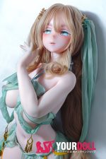 ElsaBabe 金枝汐 AHR027 140cm-M ピンク肌 フルシリコン 色気 泣きぼくろ 踊り子 アニメドール - 画像 (2)