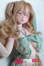 ElsaBabe 金枝汐 AHR027 140cm-M ピンク肌 フルシリコン 色気 泣きぼくろ 踊り子 アニメドール