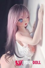 ElsaBabe 竹内由紀 RAD026 140cm-M ピンク肌 フルシリコン ウィンク 愛嬌 八重歯 アニメドール - 画像 (10)