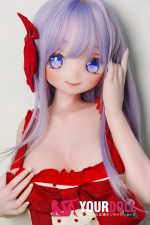 ElsaBabe 小島千鶴 AHR030 140cm-M ピンク肌 フルシリコン 愛嬌 細腰 アニメドール - 画像 (4)