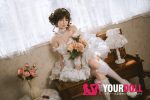 JiuShengDoll 绾绾 #109 156cm(軽量化) Bカップ フルシリコン リアルな肌質感付き ホワイト肌 楚々 お嬢ちゃん ラブドール - 画像 (22)