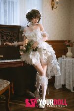 JiuShengDoll 绾绾 #109 156cm(軽量化) Bカップ フルシリコン リアルな肌質感付き ホワイト肌 楚々 お嬢ちゃん ラブドール - 画像 (14)