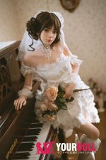JiuShengDoll 绾绾 #109 156cm(軽量化) Bカップ フルシリコン リアルな肌質感付き ホワイト肌 楚々 お嬢ちゃん ラブドール - 画像 (8)