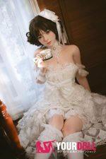 JiuShengDoll 绾绾 #109 156cm(軽量化) Bカップ フルシリコン リアルな肌質感付き ホワイト肌 楚々 お嬢ちゃん ラブドール - 画像 (7)