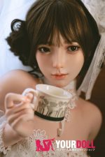JiuShengDoll 绾绾 #109 156cm(軽量化) Bカップ フルシリコン リアルな肌質感付き ホワイト肌 楚々 お嬢ちゃん ラブドール