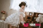 JiuShengDoll 绾绾 #109 156cm(軽量化) Bカップ フルシリコン リアルな肌質感付き ホワイト肌 楚々 お嬢ちゃん ラブドール - 画像 (21)