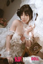 JiuShengDoll 绾绾 #109 156cm(軽量化) Bカップ フルシリコン リアルな肌質感付き ホワイト肌 楚々 お嬢ちゃん ラブドール - 画像 (12)