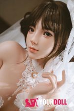 JiuShengDoll 绾绾 #109 156cm(軽量化) Bカップ フルシリコン リアルな肌質感付き ホワイト肌 楚々 お嬢ちゃん ラブドール - 画像 (4)