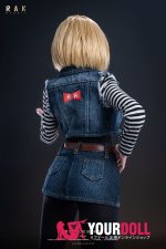 ROSEIDOL Ella 75cm 4.7kg フルシリコン フィギュア コスプレ系 植毛式ヘア&衣装特典付き 戦闘服 - 画像 (6)