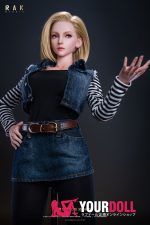 ROSEIDOL Ella 75cm 4.7kg フルシリコン フィギュア コスプレ系 植毛式ヘア&衣装特典付き 戦闘服 - 画像 (4)