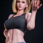 ROSEIDOL Ella 75cm 4.7kg フルシリコン フィギュア コスプレ系 植毛式ヘア&衣装特典付き ヨガウェア