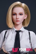 ROSEIDOL Ella 75cm 4.7kg フルシリコン フィギュア コスプレ系 植毛式ヘア&衣装特典付き OL服