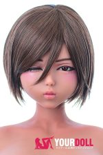 Sankaku Doll 葉月(Haduki) 154cm Mカップ ブラウン肌 片目閉じ エロ 爆乳 無垢 漫画風 ラブドール - 画像 (9)