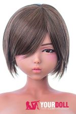 Sankaku Doll 葉月(Haduki) 154cm Mカップ ブラウン肌 片目閉じ エロ 爆乳 コスプレ系 田舎娘 ラブドール 新品 - 画像 (5)