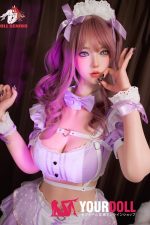 DOLLSENIOR 凛纱(Linsha) 163cm Eカップ ノーマル肌 フルシリコン 顎機能付き メイド 美人 巨乳 ラブドール - 画像 (2)