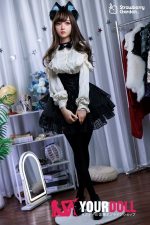 Strawberry Garden 萌茵 159cm Cカップ フルシリコン 顎機能追加可 ボディ選択可 美乳 猫系彼女 ラブドール - 画像 (17)