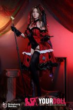 Strawberry Garden 萌茵 159cm Cカップ フルシリコン 顎機能追加可 ボディ選択可 コスプレ系 美人 ラブドール - 画像 (8)