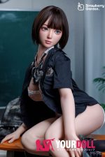 Strawberry Garden 妍璃 159cm Cカップ フルシリコン 顎機能追加可 ボディ選択可 ショート 細腰 ラブドール - 画像 (2)