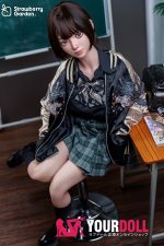 Strawberry Garden 妍璃 159cm Cカップ フルシリコン 顎機能追加可 ボディ選択可 ショート 細腰 ラブドール - 画像 (5)