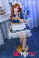 Strawberry Garden 妍璃 159cm Cカップ フルシリコン 顎機能追加可 ボディ選択可 コスプレ系 メイド ラブドール - 画像 (16)