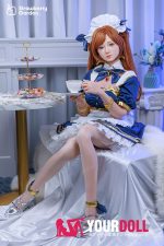 Strawberry Garden 妍璃 159cm Cカップ フルシリコン 顎機能追加可 ボディ選択可 コスプレ系 メイド ラブドール - 画像 (12)