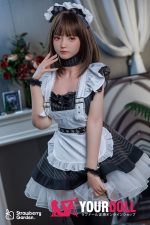 Strawberry Garden 萌奈 159cm Cカップ フルシリコン 顎機能付き ボディ選択可 メイド 愛嬌 ラブドール - 画像 (13)