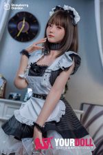 Strawberry Garden 萌奈 159cm Cカップ フルシリコン 顎機能付き ボディ選択可 メイド 愛嬌 ラブドール