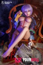 Strawberry Garden 萌果 149cm Cカップ フルシリコン 顎機能付き ボディ選択可 コスプレ系 かわいい ラブドール - 画像 (7)