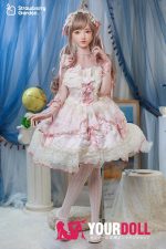 Strawberry Garden 萌果 149cm Cカップ フルシリコン 顎機能付き ボディ選択可 お嬢ちゃん 愛嬌 ラブドール - 画像 (22)