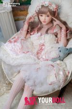 Strawberry Garden 萌果 149cm Cカップ フルシリコン 顎機能付き ボディ選択可 お嬢ちゃん 愛嬌 ラブドール - 画像 (4)