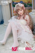 Strawberry Garden 萌果 149cm Cカップ フルシリコン 顎機能付き ボディ選択可 お嬢ちゃん 愛嬌 ラブドール - 画像 (8)