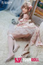 Strawberry Garden 萌果 149cm Cカップ フルシリコン 顎機能付き ボディ選択可 お嬢ちゃん 愛嬌 ラブドール - 画像 (23)