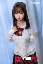 Strawberry Garden 白桃 149cm Cカップ フルシリコン 顎機能付き ボディ選択可 楚々 妹系 ラブドール - 画像 (4)