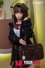 Strawberry Garden 白桃 149cm Cカップ フルシリコン 顎機能付き ボディ選択可 楚々 妹系 ラブドール - 画像 (12)