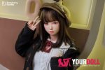 Strawberry Garden 白桃 149cm Cカップ フルシリコン 顎機能付き ボディ選択可 楚々 妹系 ラブドール - 画像 (21)