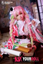 Strawberry Garden 白桃 149cm Cカップ フルシリコン 顎機能付き ボディ選択可 コスプレ系 綺麗 ラブドール - 画像 (2)