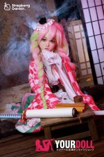 Strawberry Garden 白桃 149cm Cカップ フルシリコン 顎機能付き ボディ選択可 コスプレ系 綺麗 ラブドール - 画像 (6)