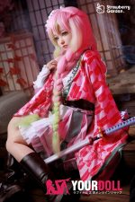 Strawberry Garden 白桃 149cm Cカップ フルシリコン 顎機能付き ボディ選択可 コスプレ系 綺麗 ラブドール - 画像 (10)