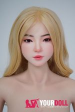WM Dolls #206 170cm Cカップ フルシリコン 顎機能付き スーパー軽量化 ノーマル肌 ブロンド 長身美女 ラブドール 新品 - 画像 (13)