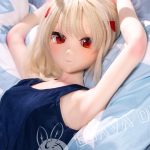 GUAVADOLL F06 146cm Cカップノーマル肌 手描きメイク ビニール製のヘッド 無口 アニメドール